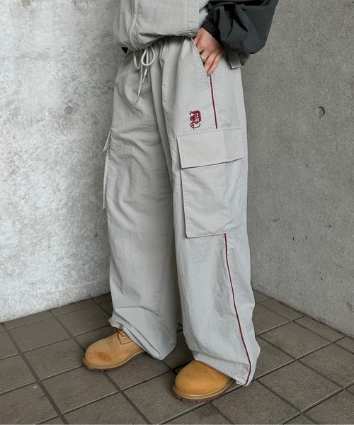 sedacle(セダクル)の「ナイロンカーゴパンツ【SETUP着用可能】(カーゴパンツ・メンズ・ベージュ/ライトグレー/チャコールグレー・SMALL/MEDIUM/LARGE)」の20枚目の写真