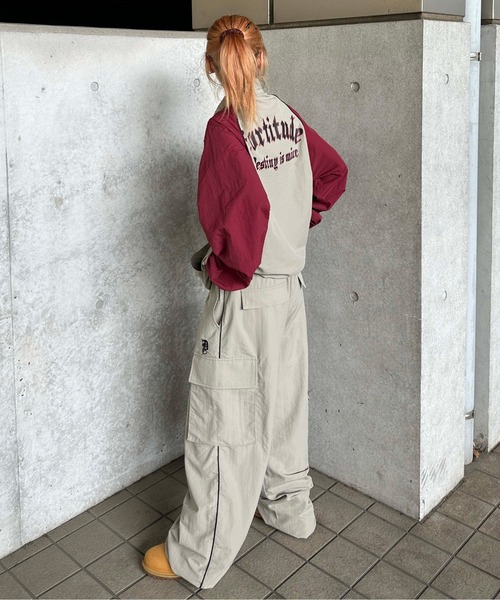 sedacle(セダクル)の「ナイロンカーゴパンツ【SETUP着用可能】(カーゴパンツ・メンズ・ベージュ/ライトグレー/チャコールグレー・SMALL/MEDIUM/LARGE)」の7枚目の写真