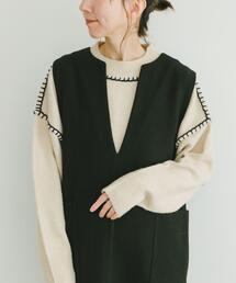 ITEMS URBANRESEARCH | ステッチクルーネックニット(ニット/セーター)