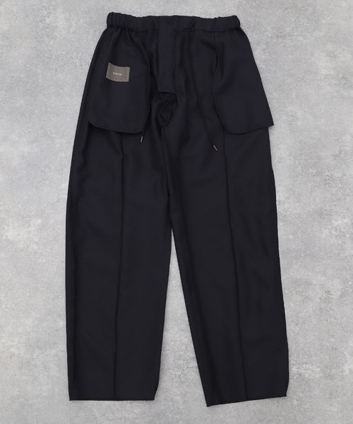 EDIFICE（エディフィス）の「la favola(ラ ファーヴォラ) for ED EASY PANTS eternal（スラックス・メンズ・ネイビー・1/2/3）」の14枚目の写真