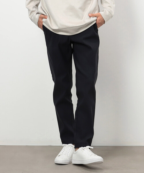 COMME CA ISM（コムサイズム）の「裏起毛 ストレッチ ツイル テーパード スラックス（スラックス・メンズ・チャコール/ベージュ/グレー/ブラック・SMALL/MEDIUM/LARGE/X-LARGE）」の3枚目の写真
