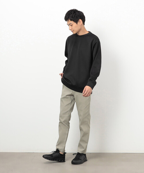 COMME CA ISM（コムサイズム）の「裏起毛 ストレッチ ツイル テーパード スラックス（スラックス・メンズ・チャコール/ベージュ/グレー/ブラック・SMALL/MEDIUM/LARGE/X-LARGE）」の14枚目の写真