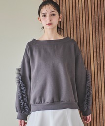 31 Sons de mode | フリルチュールラインスウェット(スウェット)