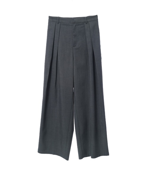 Edit Sheen(エディットシーン)の「タックトラウザーパンツ(その他パンツ・レディース・アイボリー/チャコールグレー・M/S)」の15枚目の写真