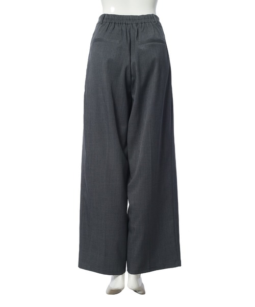 Edit Sheen(エディットシーン)の「タックトラウザーパンツ(その他パンツ・レディース・アイボリー/チャコールグレー・M/S)」の18枚目の写真