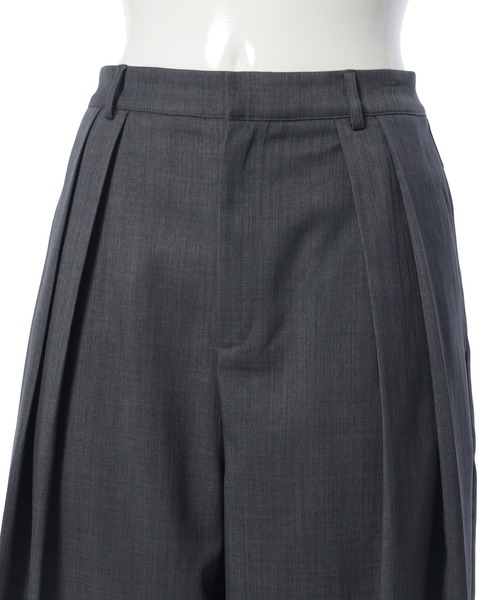 Edit Sheen(エディットシーン)の「タックトラウザーパンツ(その他パンツ・レディース・アイボリー/チャコールグレー・M/S)」の19枚目の写真