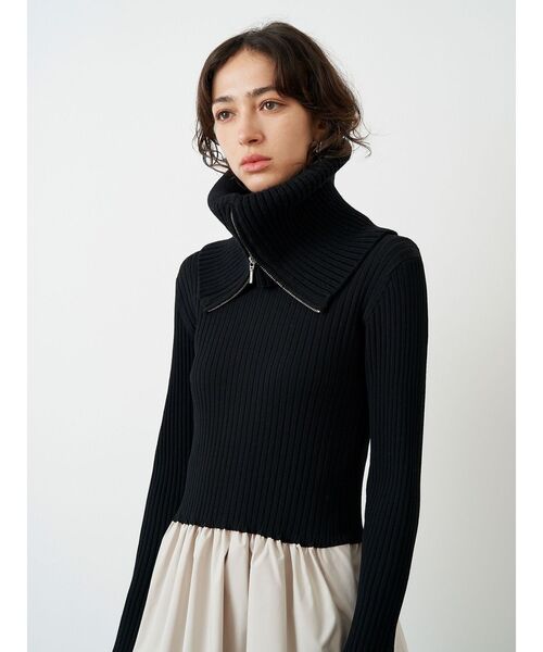 ELENDEEK(エレンディーク)の「3WAYネックウォーマー(ネックウォーマー/スヌード・レディース・オフホワイト/グレー/ブラック・FREE)」の11枚目の写真