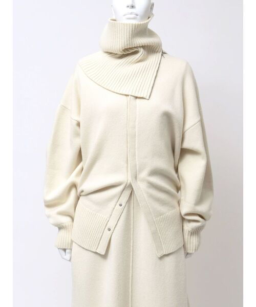 ELENDEEK(エレンディーク)の「3WAYネックウォーマー(ネックウォーマー/スヌード・レディース・オフホワイト/グレー/ブラック・FREE)」の19枚目の写真