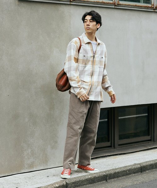 JOURNAL STANDARD relume 2022AW ベスト　チェック NATION WIDE / ネーションワイド 別注 オーバーサイズ ダックベスト