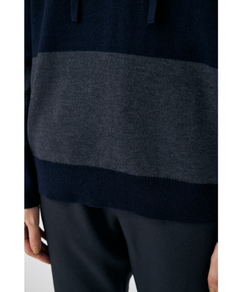 ニット セーター RUGGER KNIT トップス レディース MOUSSY（マウジー）の「RUGGER KNIT トップス（ニット/セーター