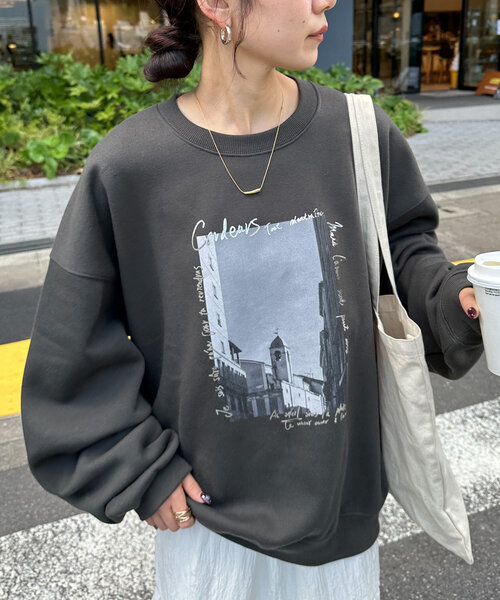 セール】【ユニセックス/WEB限定】アソートフォトスウェット（Tシャツ