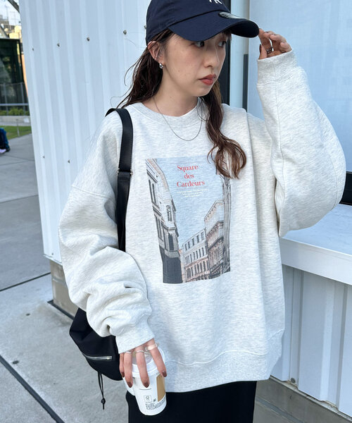 tシャツ 「ユニセックス」アソートフォトスウェット レディース メンズ ユニセックス】アソートフォトスウェット（Tシャツ/カットソー