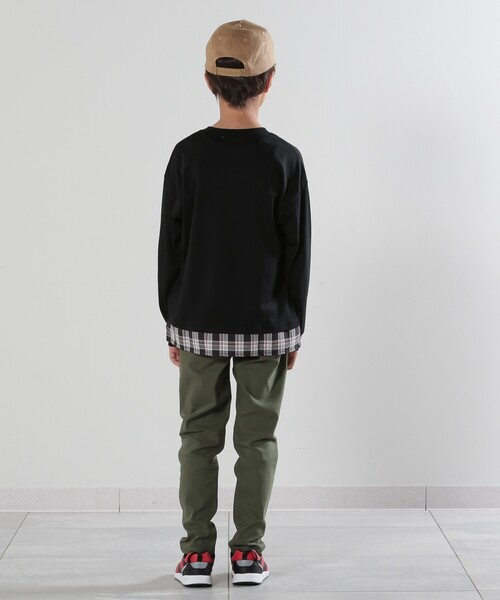 SHOO・LA・RUE（シューラルー）の「◆【洗える/110-140cm/男女兼用】ストレッチストレートパンツ（その他パンツ・キッズ・カーキ/サックスブルー/ブルー系その他7/ベージュ/ピンク・14/12/13/11）」の7枚目の写真