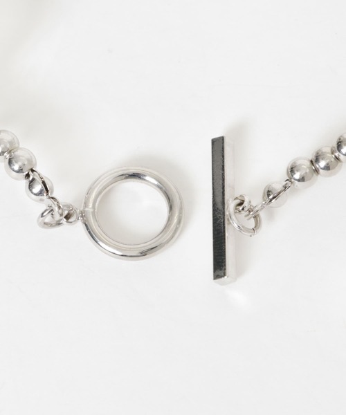 SMELLY（スメリー）の「メタルビーズマンテルネックレス（ネックレス・レディース・シルバー・-）」の9枚目の写真