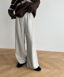 CANAL JEAN | El mar(エルマール) ウール混後ろゴムパンツ(その他パンツ)