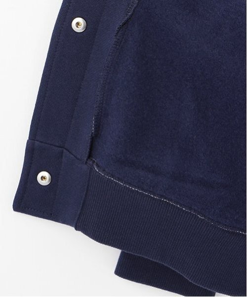 LOVETOXIC（ラブトキシック）の「【Champion】【綿100％】裏起毛スタジャン（スタジャン・キッズ・ネイビー/ブラック・L/M/S）」の8枚目の写真