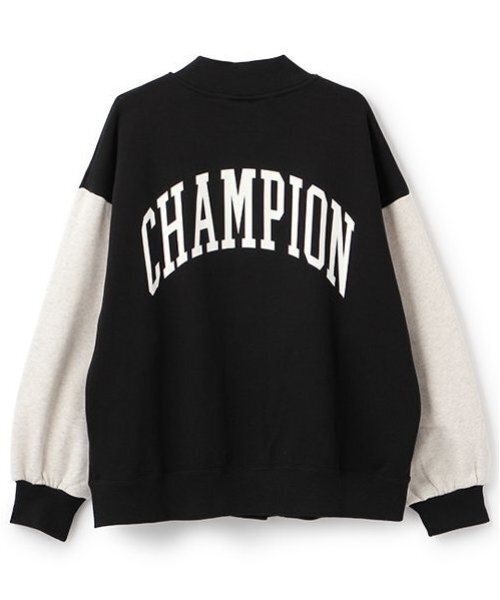 LOVETOXIC（ラブトキシック）の「【Champion】【綿100％】裏起毛スタジャン（スタジャン・キッズ・ネイビー/ブラック・L/M/S）」の14枚目の写真