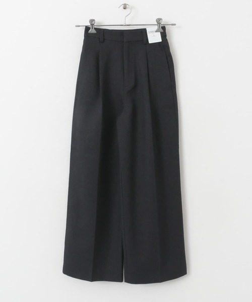 SENSE OF PLACE by URBAN RESEARCH(センスオブプレイスバイアーバンリサーチ)の「ストレートスラックスパンツ(その他パンツ・レディース・チャコールグレー/アイボリー/ブラウン/パープル・X-SMALL/SMALL/LARGE/MEDIUM/TALL)」の6枚目の写真