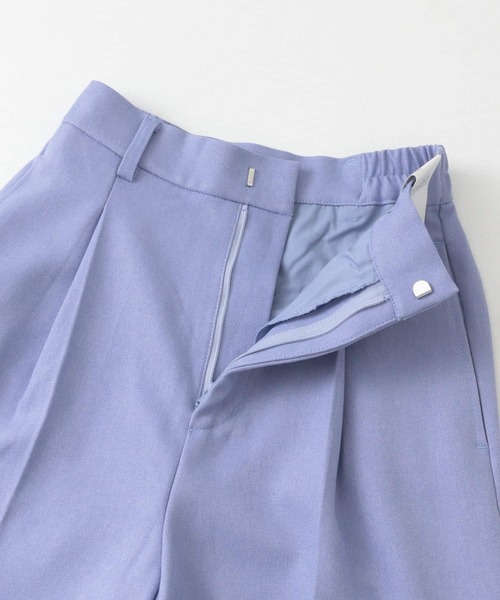 SENSE OF PLACE by URBAN RESEARCH(センスオブプレイスバイアーバンリサーチ)の「ストレートスラックスパンツ(その他パンツ・レディース・チャコールグレー/アイボリー/ブラウン/パープル・X-SMALL/SMALL/LARGE/MEDIUM/TALL)」の9枚目の写真