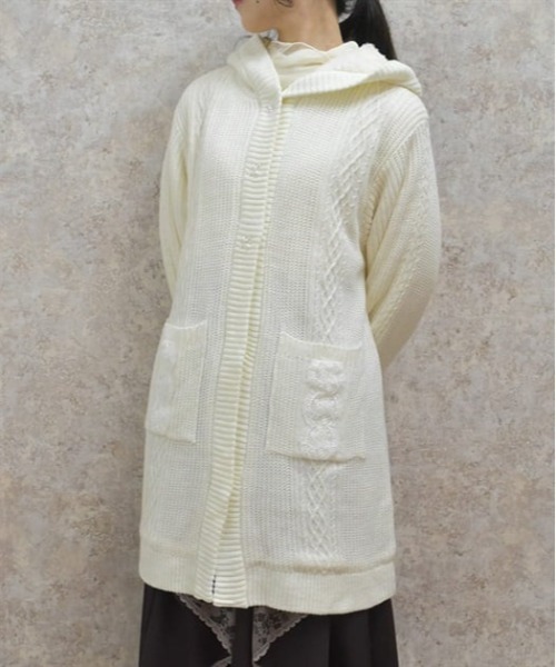 axes femme 3WAY襟ケープコード axes femme 3WAY襟ケープコード