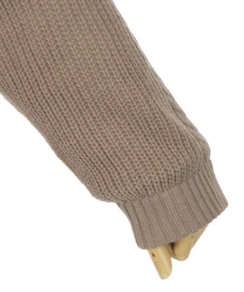 axes femme（アクシーズファム）の「裏ボアニットコーディガン（その他アウター・レディース・キナリ/ブラック/モカ・FREE）」の16枚目の写真