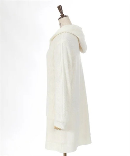 axes femme（アクシーズファム）の「裏ボアニットコーディガン（その他アウター・レディース・キナリ/ブラック/モカ・FREE）」の18枚目の写真