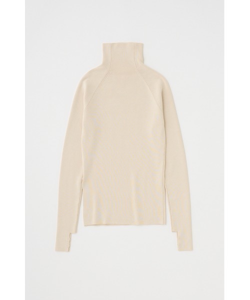 M_(エムアンダーバー)の「タートルネックニット オーガニックコットン×再生繊維混(ニット/セーター・レディース・ネイビー/アイボリー/ブラック・FREE)」の7枚目の写真