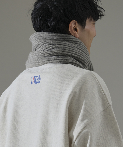 JOURNAL STANDARD relume（ジャーナルスタンダード　レリューム）の「HAMILTON WOOL マフラー（マフラー・メンズ・ブラック/グレー/ウッド/パープル・FREE）」の18枚目の写真