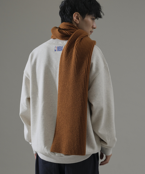 JOURNAL STANDARD relume（ジャーナルスタンダード　レリューム）の「HAMILTON WOOL マフラー（マフラー・メンズ・ブラック/グレー/ウッド/パープル・FREE）」の21枚目の写真