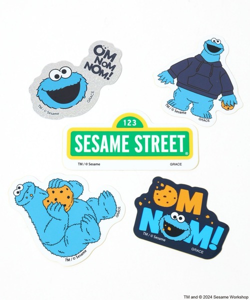 セール】【セサミストリート】ステッカー（ステッカー/テープ）｜Me