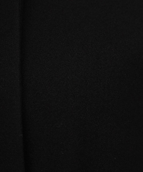 ROYAL PARTY（ロイヤルパーティー）の「ケープ付2wayロングノーカラーコート（ノーカラーコート・レディース・グレー/ブラック/ベージュ・FREE）」の9枚目の写真