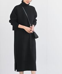 rps | リブドルマンニット付アンサンブルタートルワンピース(ワンピース)
