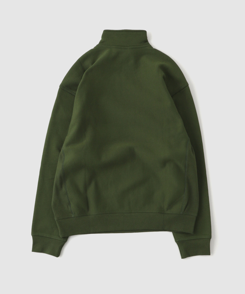 Carhartt WIP(カーハートダブリューアイピー)の「CARHARTT WIP / カーハート ダブリューアイピー HALF ZIP AMERICAN SCRIPT SWEAT(スウェット・メンズ・グリーン/グレー/ブラック・LARGE/MEDIUM)」の15枚目の写真