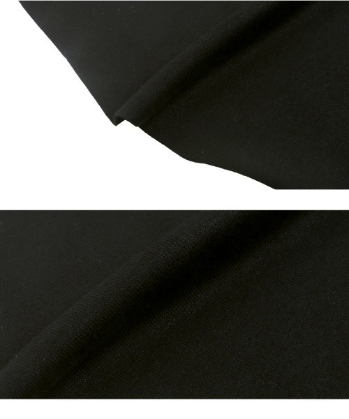 KOBE LETTUCE(コウベレタス)の「マルチway フィット&フレアオフショルニット長袖ワンピース(ワンピース・レディース・チャコールグレー/ブラック/ブラック×ホワイト/ネイビー/アイボリー系/モカ・M/PM)」の18枚目の写真