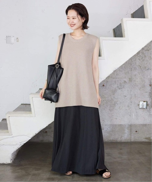 SLOBE IENA(スローブイエナ)の「《追加4》SLOBE スクエアトートバッグ(トートバッグ・レディース・ブラウン/ブラック・FREE)」の11枚目の写真