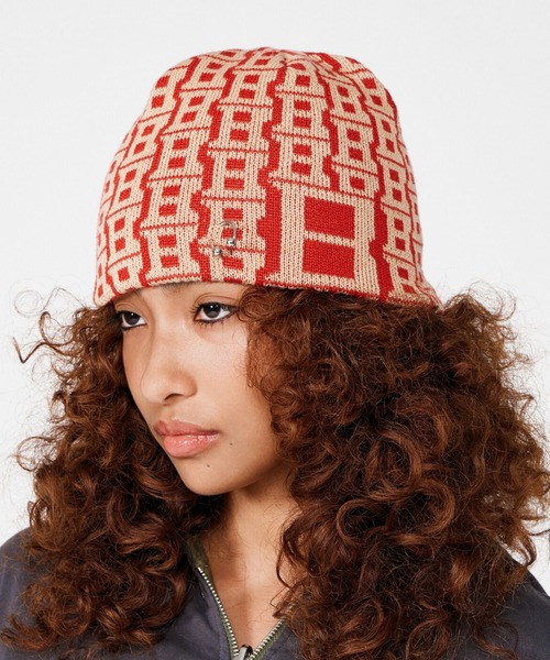 BEEDEN（ビーデン）の「B LOGO JQ BEANIE（ニットキャップ/ビーニー