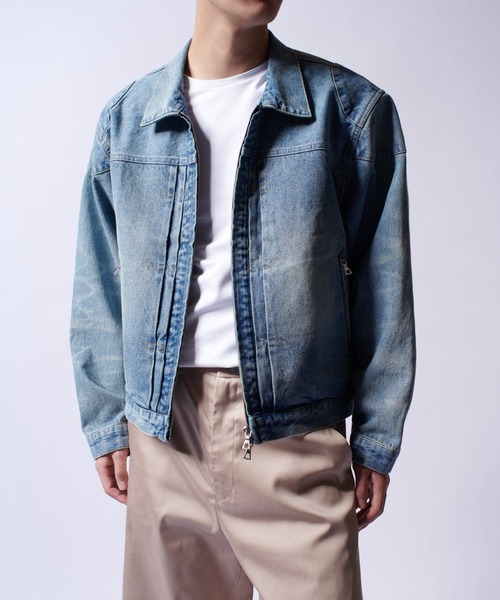 USAGIsan 様SNIDELSustainableショートブルゾンデニム Lui's（ルイス