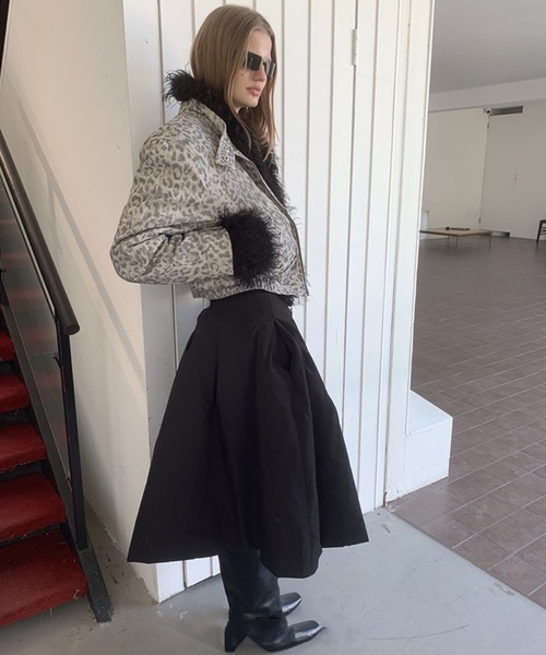 SANSeLF(サンセルフ)の「【LONSLAN】 レオパードボリュームブルゾン sanwl24a059(ブルゾン・レディース・レオパード・FREE)」の9枚目の写真