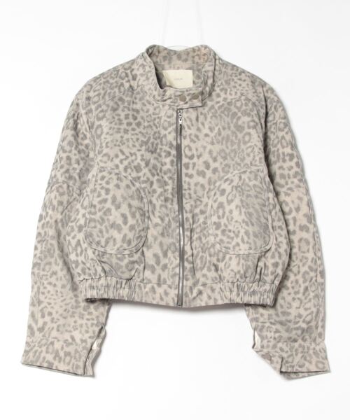 SANSeLF(サンセルフ)の「【LONSLAN】 レオパードボリュームブルゾン sanwl24a059(ブルゾン・レディース・レオパード・FREE)」の10枚目の写真