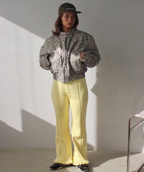 SANSeLF(サンセルフ)の「【LONSLAN】 レオパードボリュームブルゾン sanwl24a059(ブルゾン・レディース・レオパード・FREE)」の17枚目の写真