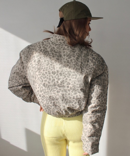 SANSeLF(サンセルフ)の「【LONSLAN】 レオパードボリュームブルゾン sanwl24a059(ブルゾン・レディース・レオパード・FREE)」の15枚目の写真