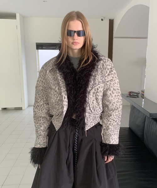 SANSeLF(サンセルフ)の「【LONSLAN】 レオパードボリュームブルゾン sanwl24a059(ブルゾン・レディース・レオパード・FREE)」の16枚目の写真