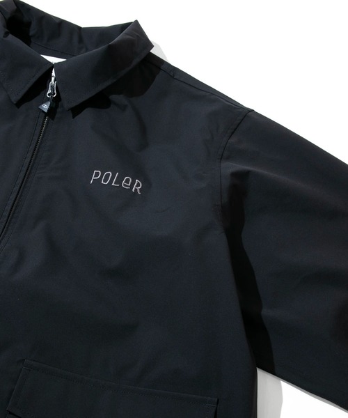 POLeR（ポーラー）の「POLeR/ポーラー　AFD×POLER 3.0L SHELL BOMBER JACKET（ナイロンジャケット・メンズ・ブラック・LARGE/X-LARGE/MEDIUM）」の4枚目の写真
