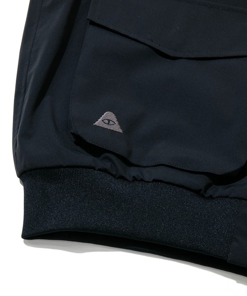 POLeR（ポーラー）の「POLeR/ポーラー　AFD×POLER 3.0L SHELL BOMBER JACKET（ナイロンジャケット・メンズ・ブラック・LARGE/X-LARGE/MEDIUM）」の7枚目の写真