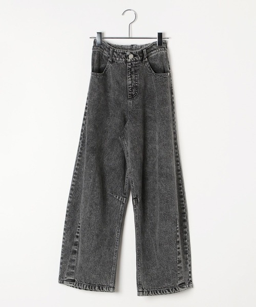 GLOBAL WORK(グローバルワーク)の「GOODデニムバレルパンツ/147411(デニムパンツ・キッズ・グレー系その他/ブラック・130cm/140cm/150cm/160cm)」の16枚目の写真