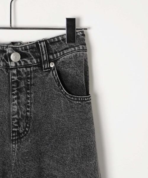 GLOBAL WORK(グローバルワーク)の「GOODデニムバレルパンツ/147411(デニムパンツ・キッズ・グレー系その他/ブラック・130cm/140cm/150cm/160cm)」の20枚目の写真