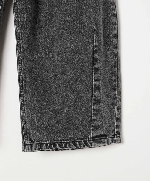 GLOBAL WORK(グローバルワーク)の「GOODデニムバレルパンツ/147411(デニムパンツ・キッズ・グレー系その他/ブラック・130cm/140cm/150cm/160cm)」の21枚目の写真