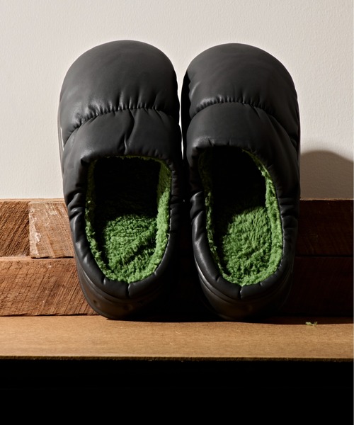 CALIFORNIA OUTFITTERS(カリフォルニア アウトフィッターズ)の「2-11E91 ダウン調 もこもこ あったか スリッパ ルームシューズ 防寒(サンダル・レディース・ブラック/ブラウン・40-41/38-39/36-37)」の11枚目の写真