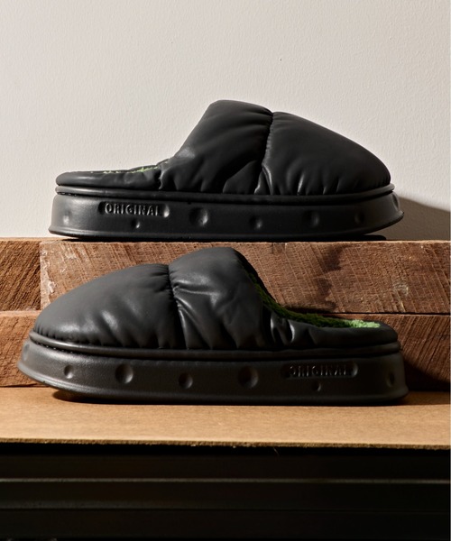 CALIFORNIA OUTFITTERS(カリフォルニア アウトフィッターズ)の「2-11E91 ダウン調 もこもこ あったか スリッパ ルームシューズ 防寒(サンダル・レディース・ブラック/ブラウン・40-41/38-39/36-37)」の18枚目の写真