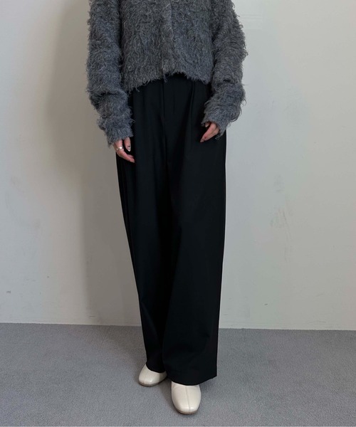 ツータックワイドスラックス（スラックス）｜1chaku.（イッチャク）